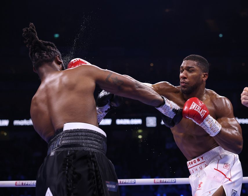Anthony Joshua derrota por decisión unánime a Jermanine Franklin