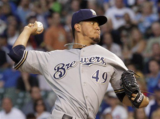 Con 12 ponches, Gallardo hace olvidar mal momento a Milwaukee