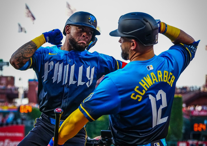 MLB: Edmundo Sosa demostró su poder con HR en el Citizens Bank Park