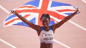 La británica Dina Asher-Smith gana los 200 metros del Mundial