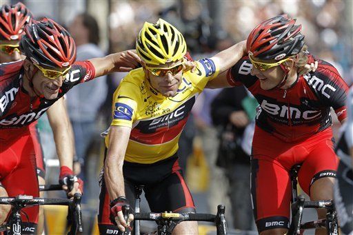 Australiano Cadel Evans gana Tour de Francia