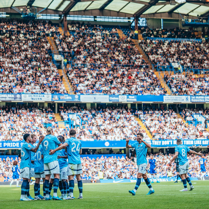 El Manchester City venció al Chelsea en el inicio de la Premier League