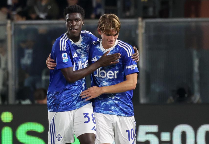 El Como 1907 de Nico Paz desperdició gran oportunidad en partido ante el Sassuolo