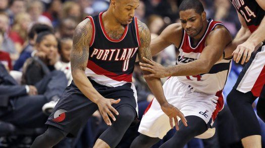 Tras fea derrota ante 76ers, Blazers vencen a Wizards