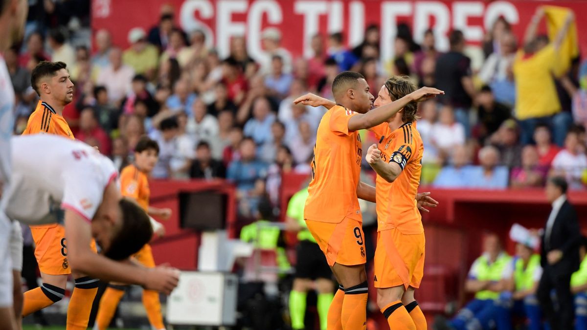 El Real Madrid vence al Sevilla con un Kylian Mbappé encendido