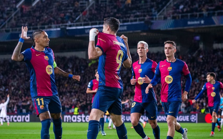 Champions League: Robert Lewandowski anota su histórico gol 100