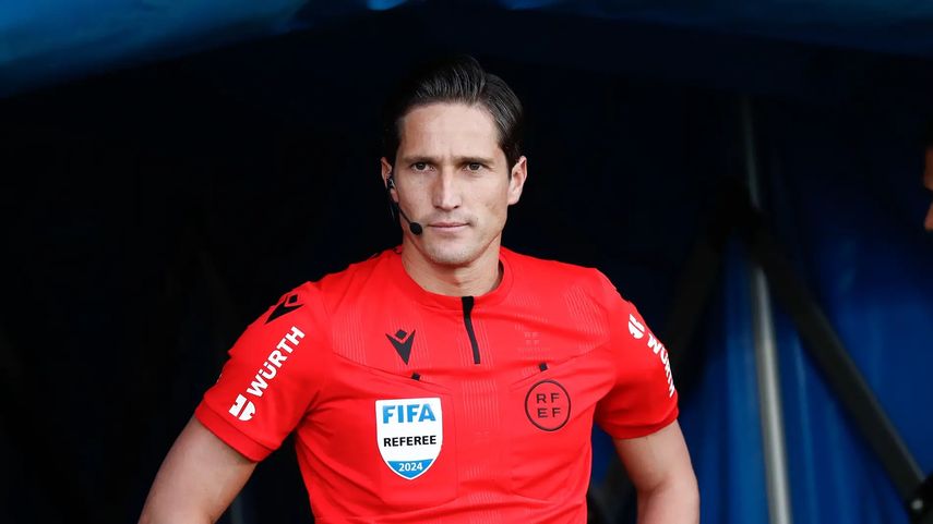 Atlético de Madrid niega relación con empresa del árbitro Munuera Moreno