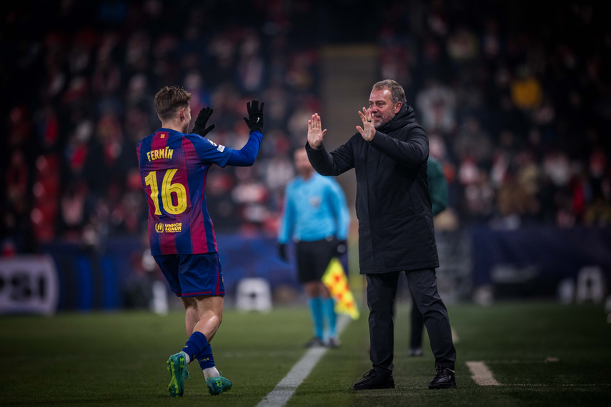 Hansi Flick reconoció los errores del FC Barcelona en defensa