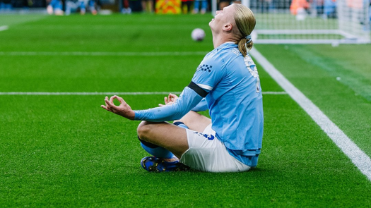 El Manchester City goleó al United con Erling Haaland de figura