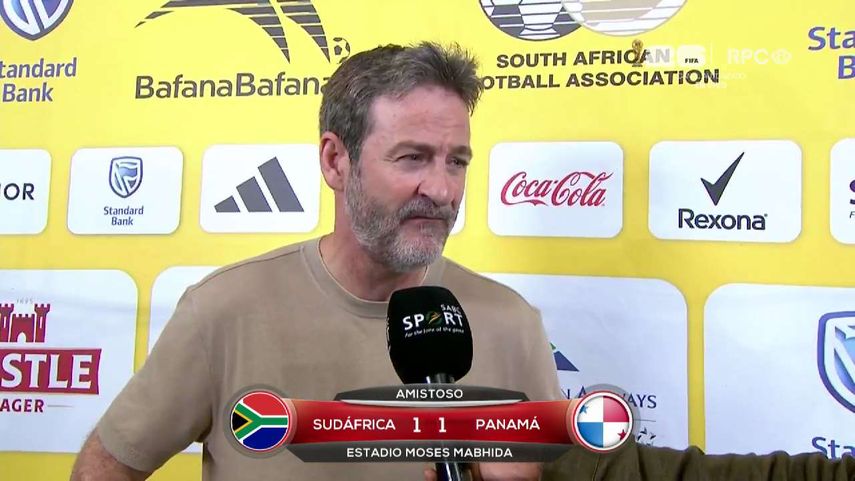 Thomas Christiansen analiza el empate de la selección de Panamá con Sudáfrica