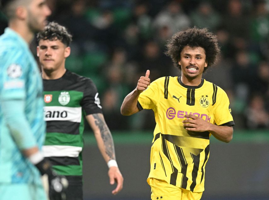 Champions League: Borussia Dortmund gana en su visita a Lisboa