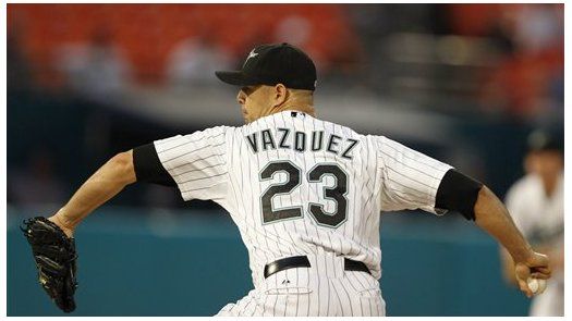 MLB: Marlins 3, Nacionales 2; Vázquez lanza pelota de 5 hits