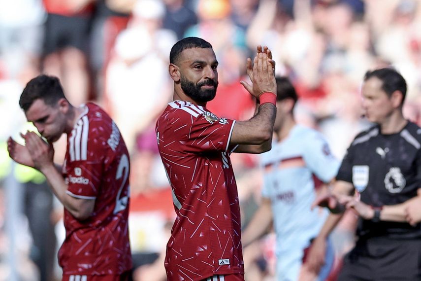 El Liverpool clasifica a la Champions League en la despedida de Salah y Robertson