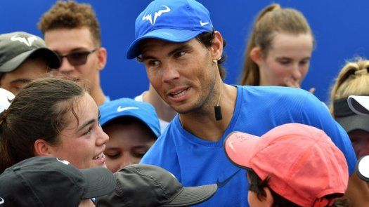 Nadal afirma estar bien tras una exhibición en Sídney