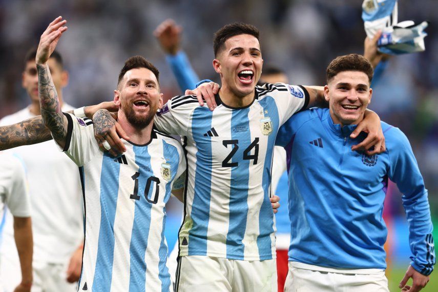 El cuadro argentino ya sabe lo que es un gran triunfo en el estadio Lusail.