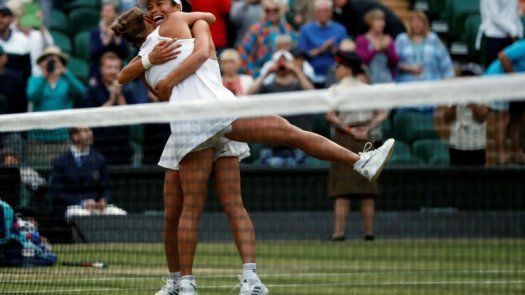 Strycova y Hsieh Su-Wei ganan el título de dobles femeninos en Wimbledon