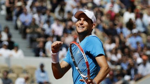Thiem alcanza por cuarto año seguido las semifinales en Roland Garros