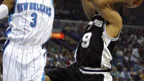 Ginóbili afianza involuntariamente triunfo de Hornets ante Spurs
