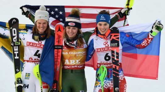 El reinado de Shiffrin en el esquí sigue con un cuarto título en eslalon