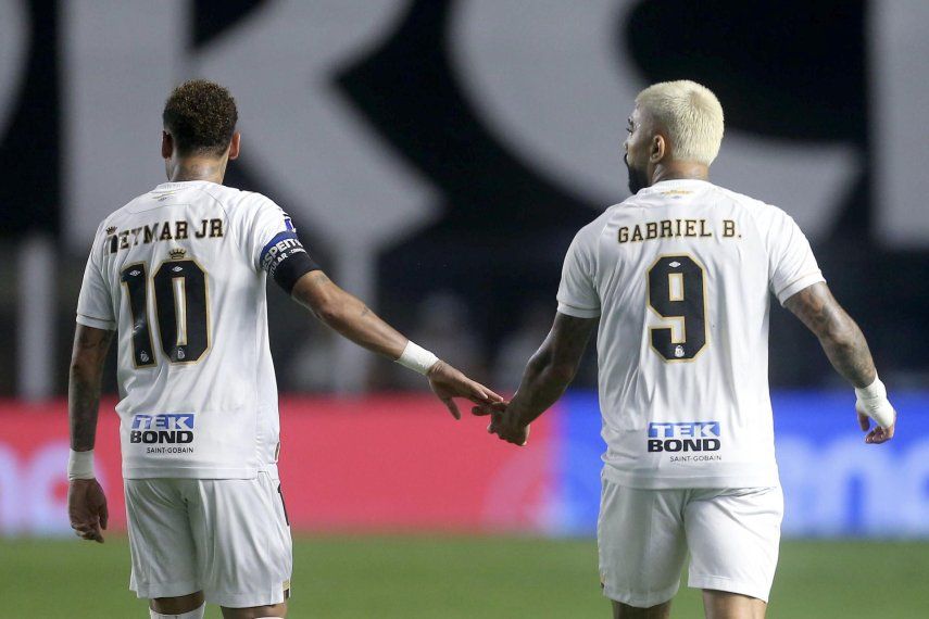 Copa Sudamericana: Neymar Jr. brilla con el Santos en victoria ante Macará