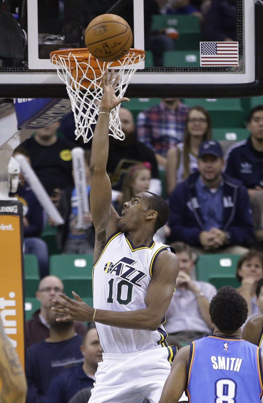 Jazz doblega al débil Thunder
