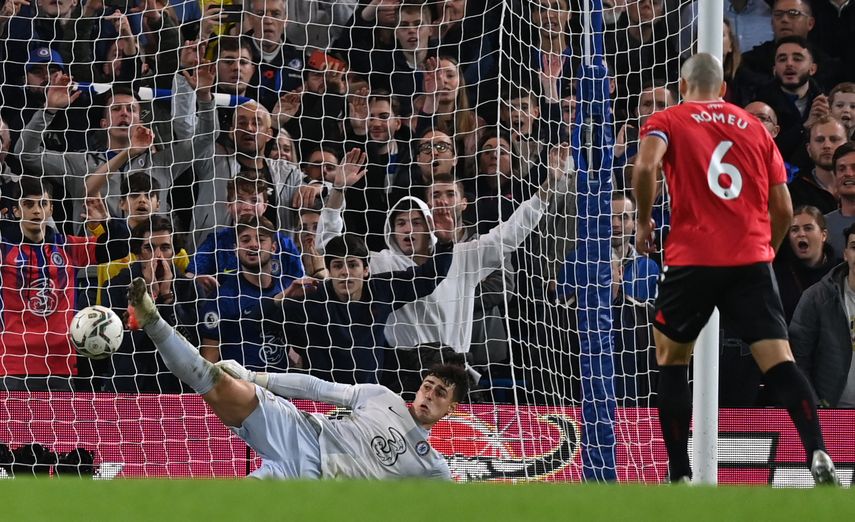 Kepa nuevamente figura con el Chelsea.