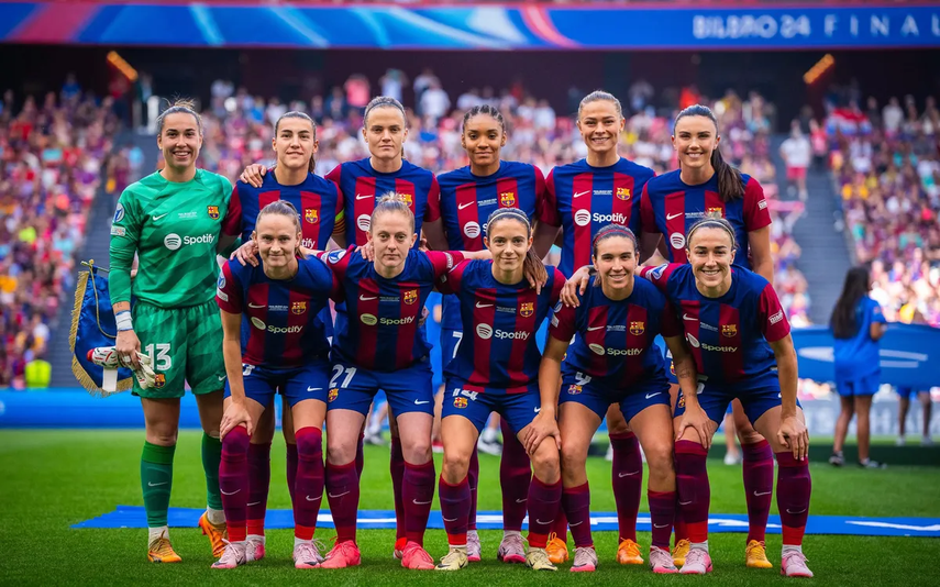 Lionel Messi felicitó al Barcelona por ganar la Champions League femenina