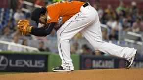 Marlins: Álvarez fuera por dolencia en hombro y codo