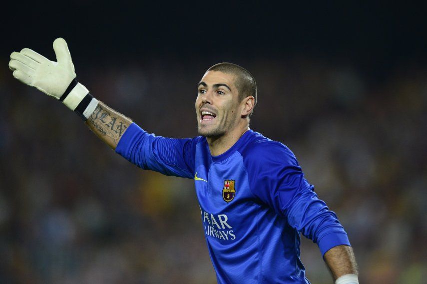 Víctor Valdés ya está recuperado y podrá jugar tras el parón navideño