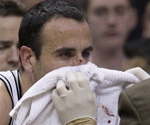 NBA: Spurs 94, Mavericks 90; Ginóbili lleva a triunfo a Spurs