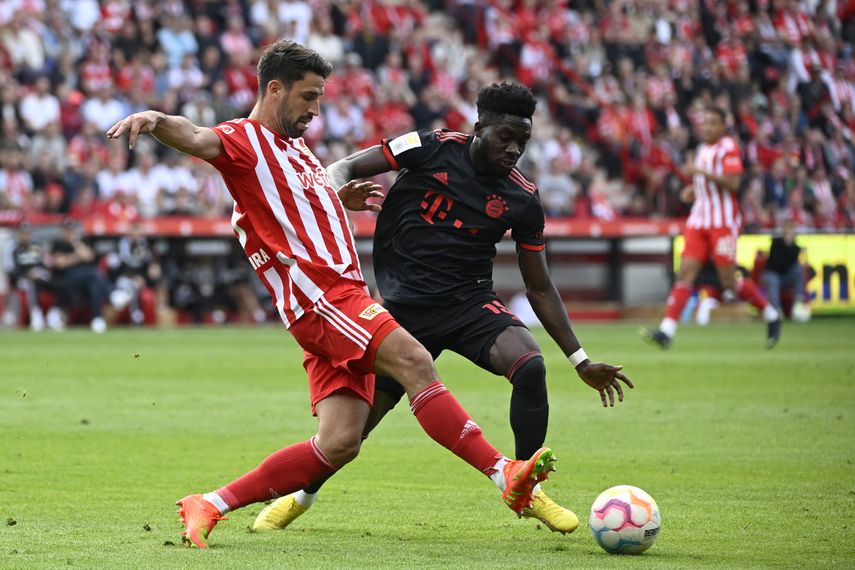 El Bayern Múnich empata de visita ante Unión Berlín