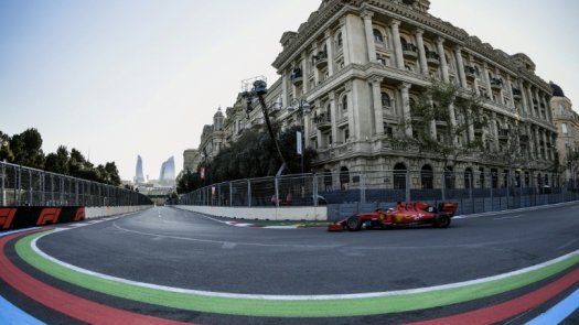 Ferrari domina la segunda sesión acortada de los libres en Azerbaiyán