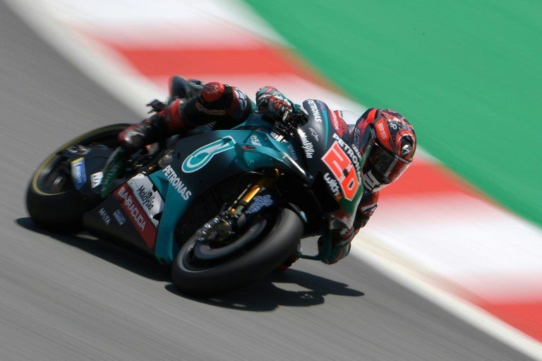 Quartararo consigue la pole en Montmeló, Márquez saldrá segundo