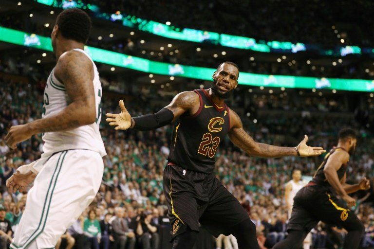LeBron James es humano
