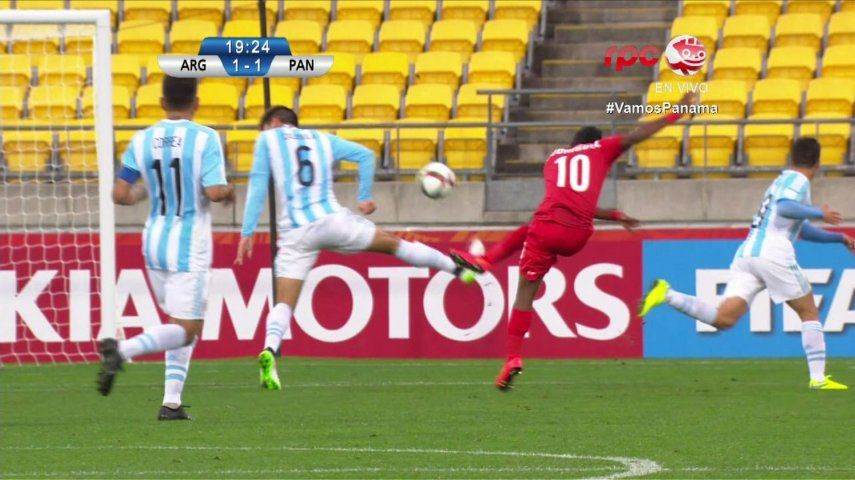 Gol de panameño Jhamal Rodríguez fue tercero en Mundial sub-20