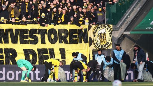 Fanáticos de la Bundesliga interrumpen partido por proyecto de inversores