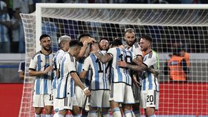 &nbsp;Selección de Argentina golea a Curazao en amistoso