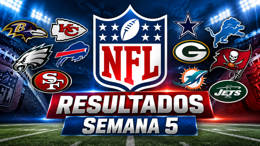 NFL: Resultados de la semana 5 en la National Football League
