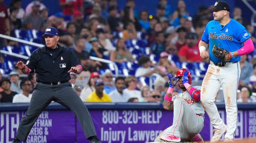 MLB: Edmundo Sosa desafió el brazo de Christian Bethancourt