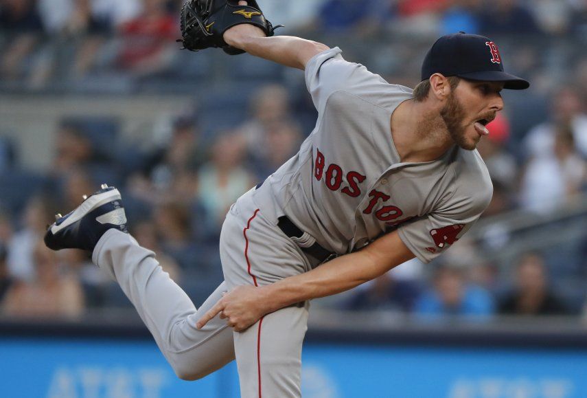 Sale y Devers encabezan paliza de Medias Rojas ante Yanquis