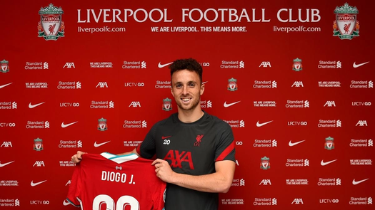 Diogo Jota: El número 20 será inmortalizado en el Liverpool