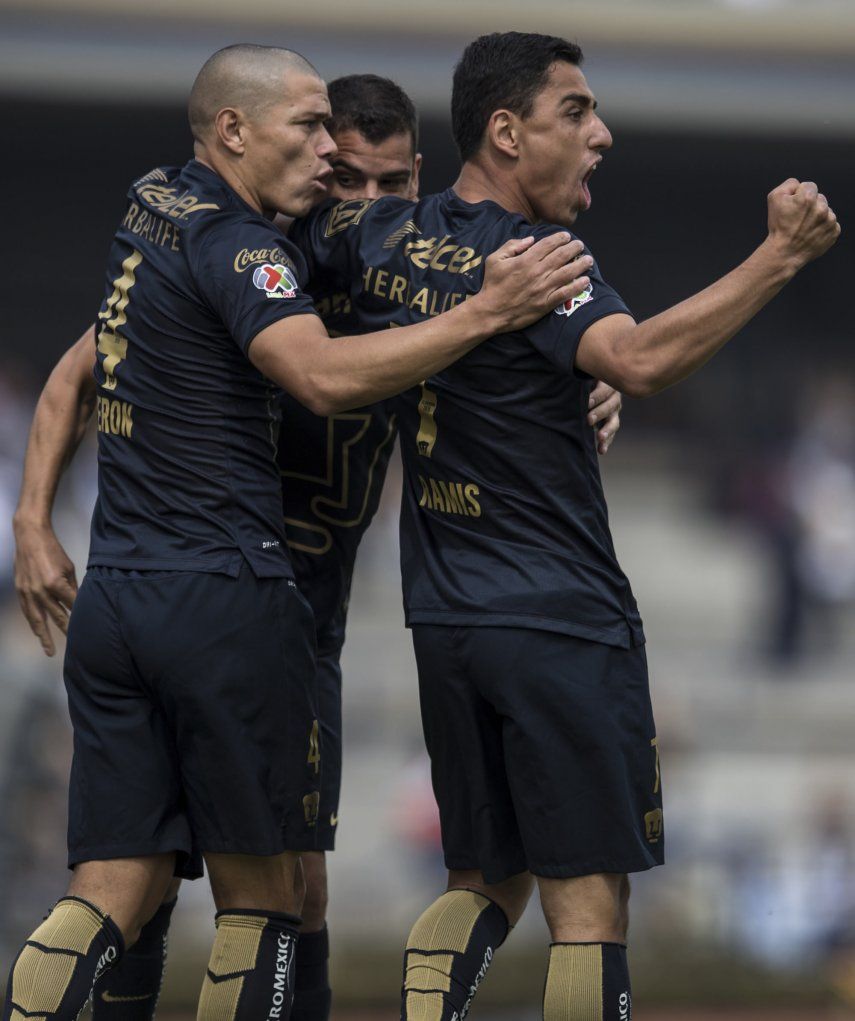 Pumas vence a Toluca y gana su primer partido del Clausura