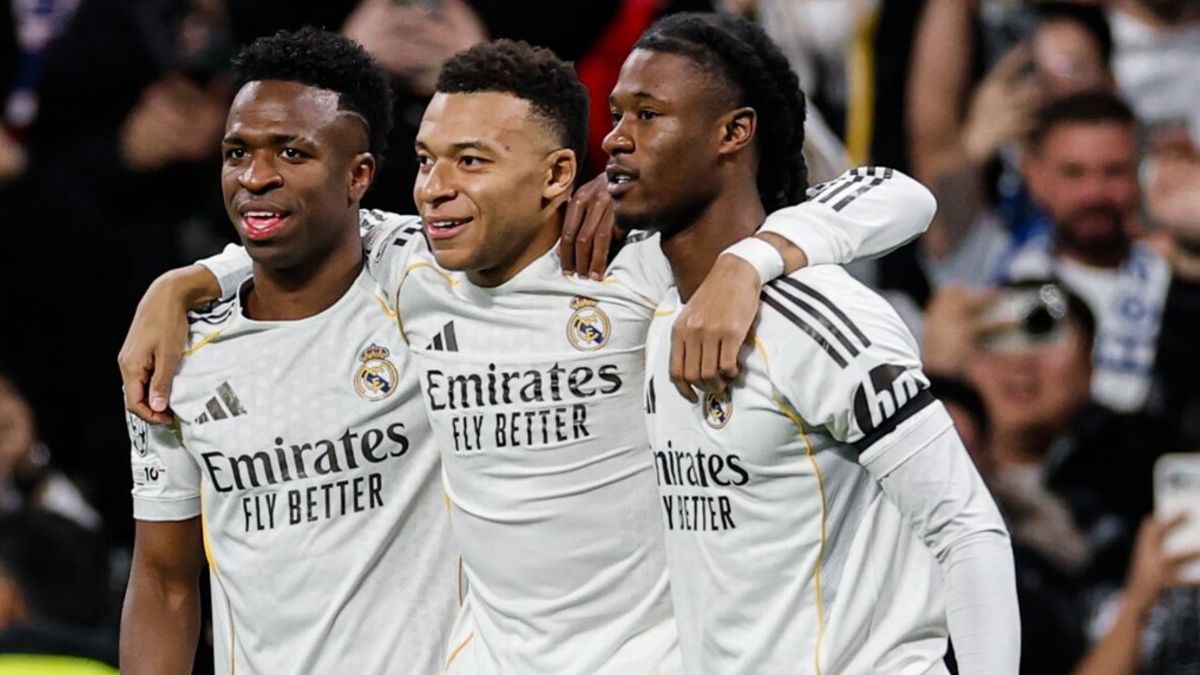 Champions League: Vini Jr lideró triunfo del Real Madrid ante Mónaco