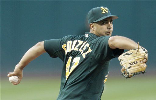 MLB: Atléticos 5, Indios 0; González amansa a Cleveland