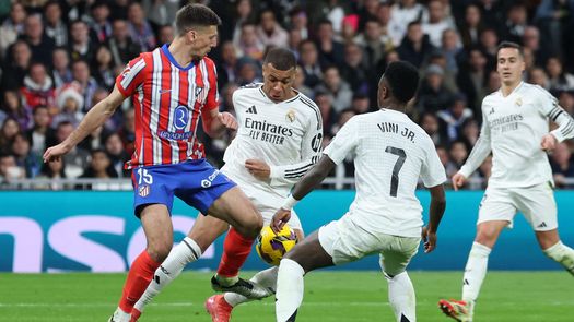 Real Madrid y Atlético de Madrid igualan en el Bernabéu