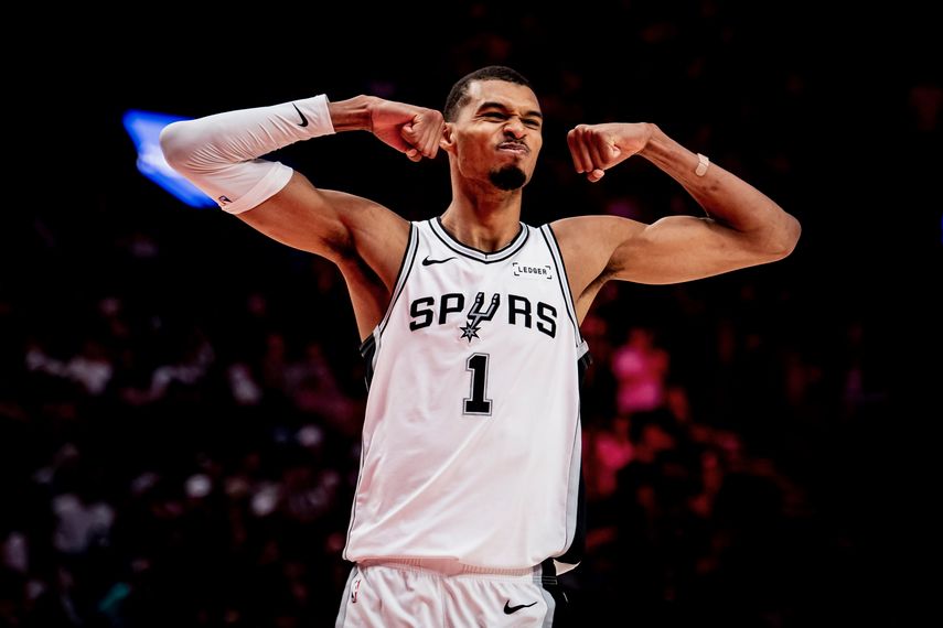 NBA: Victor Wembanyama y los Spurs buscan cerrar serie ante Blazers