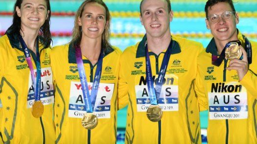 Milak bate un récord mundial de Phelps, Sun Yang sin podio en 800 m