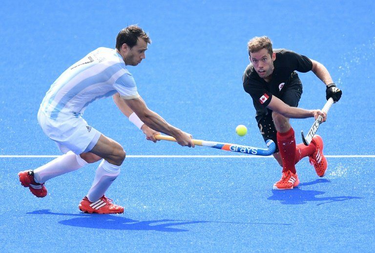 Argentina bate a Canadá 3-1 en hockey sobre césped masculino