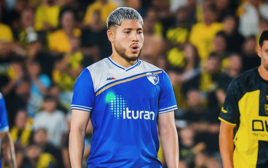 Cristian Martínez rompió las redes con el Hapoel Ironi Kiryat Shmona