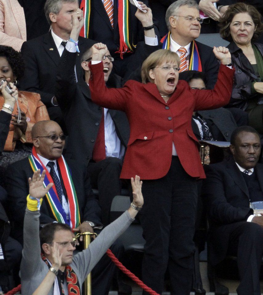 Merkel viajará a Brasil para la final